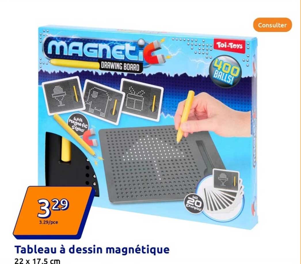 Tableau à dessin magnétique