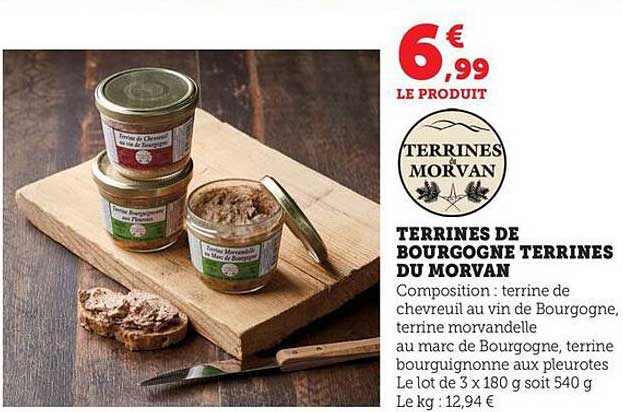 TERRINES DE BOURGOGNE TERRINES DU MORVAN