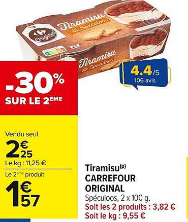 Tiramisu(p) CARREFOUR ORIGINAL