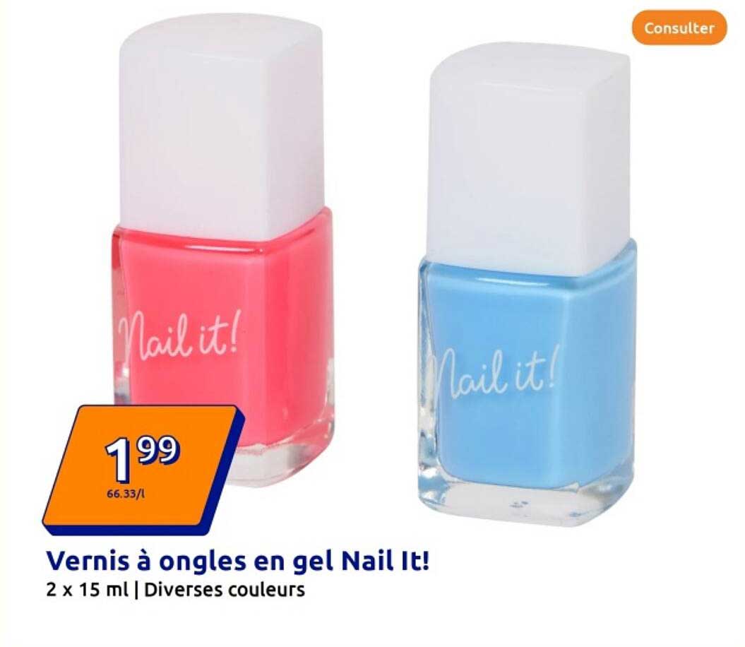 Vernis à ongles en gel Nail It!