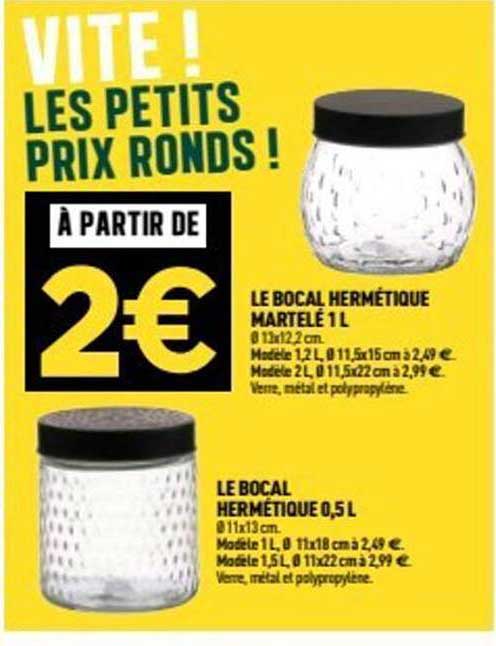 VITE ! LES PETITS PRIX RONDS !