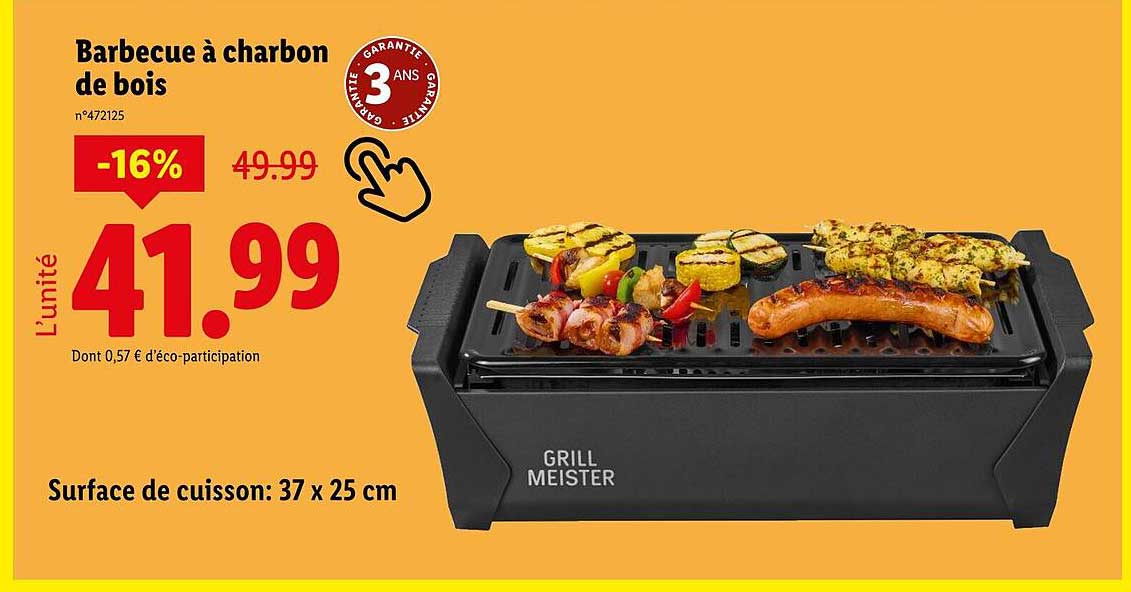 Barbecue à charbon de bois