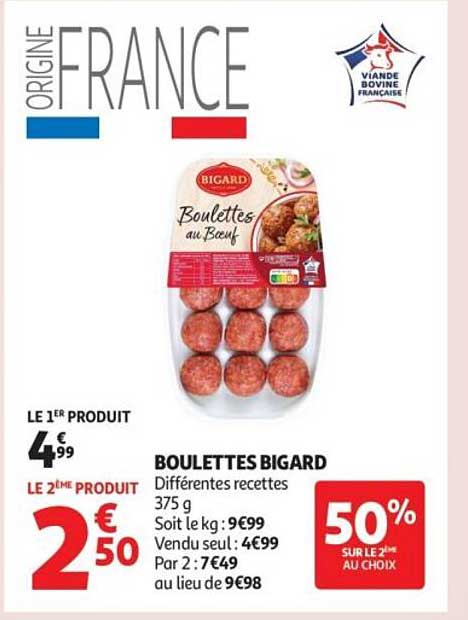 BOULETTES BIGARD