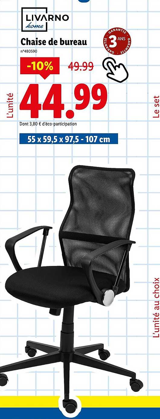 Chaise de bureau
