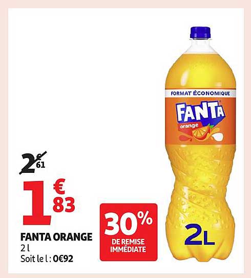 FANTA ORANGE 2L