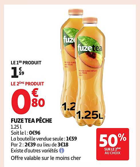 FUZE TEA PÊCHE