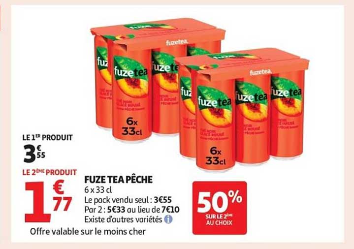 FUZE TEA PÊCHE