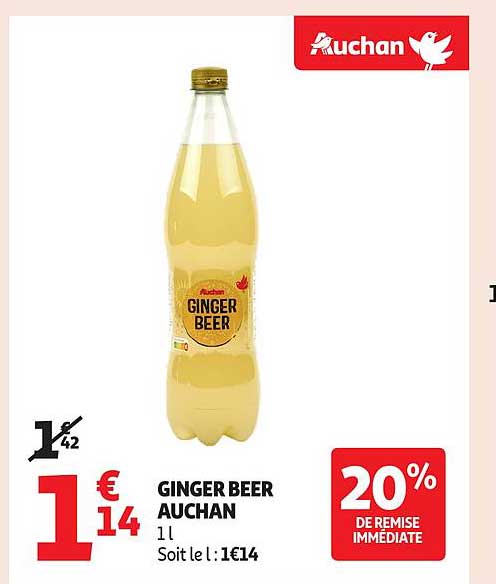 GINGER BEER AUCHAN