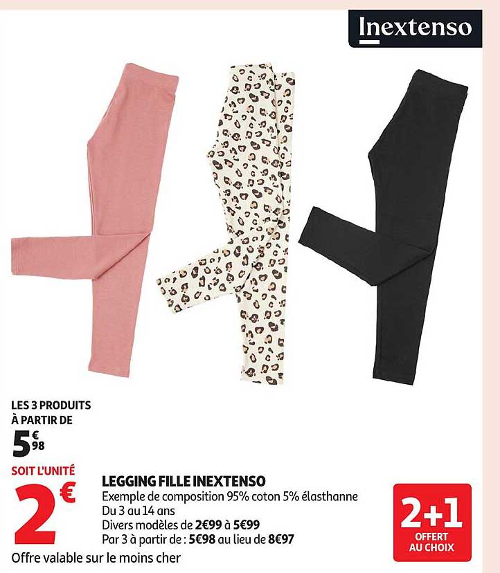 LEGGING FILLE INEXTENSO