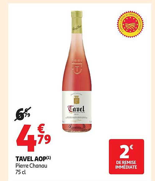 TAVEL AOP Pierre Chanau 75 cl