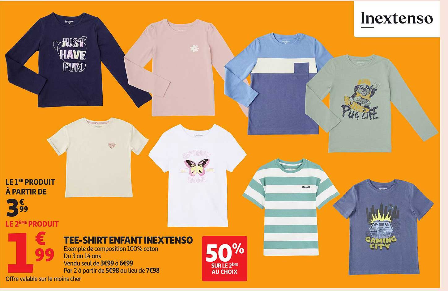 TEE-SHIRT ENFANT INEXTENSO