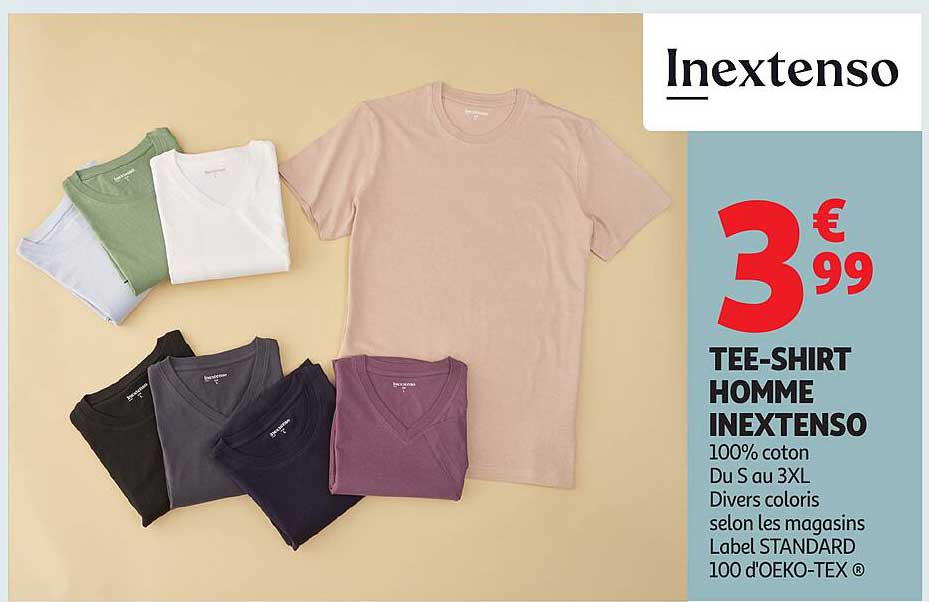 TEE-SHIRT HOMME INEXTENSO
