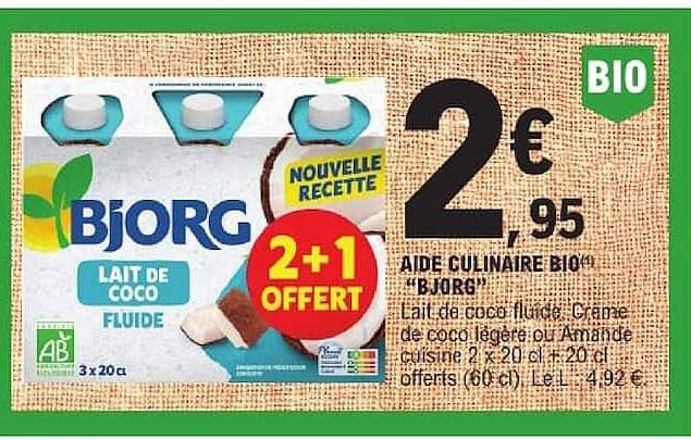 AIDE CULINAIRE BIO «BJORG»