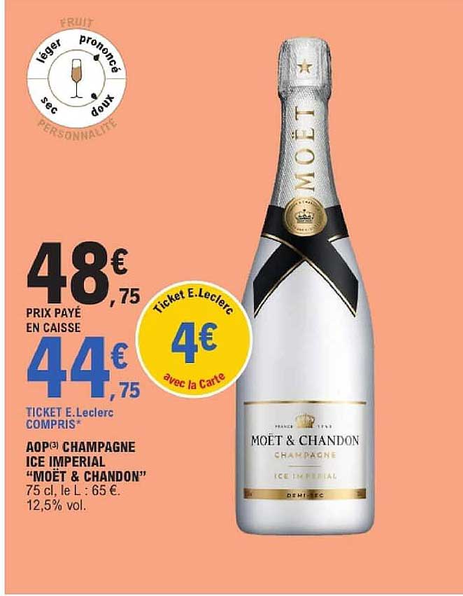 AOP(3) CHAMPAGNE ICE IMPERIAL “MOET & CHANDON”