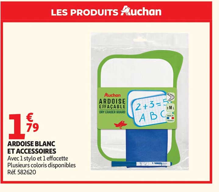 ARDOISE BLANC ET ACCESSOIRES