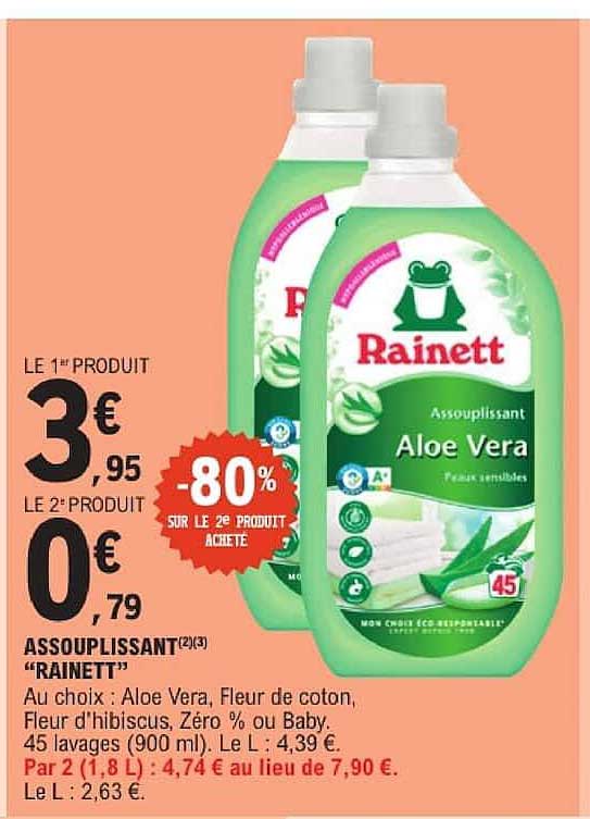ASSOUPLISSANT “RAINETT”