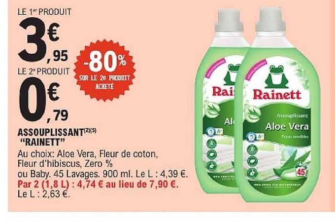 ASSOUPLISSANT(2)(5) “RAINETT”