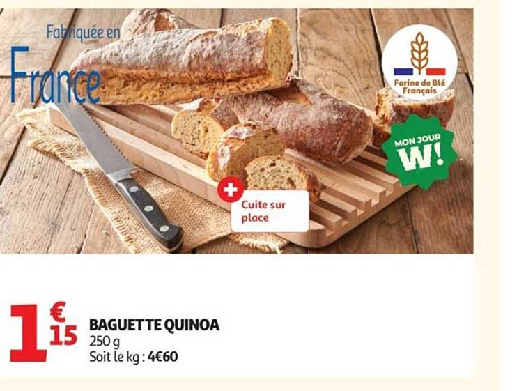 BAGUETTE QUINOA