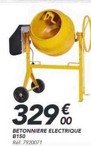 BETONNIERE ELECTRIQUE B150