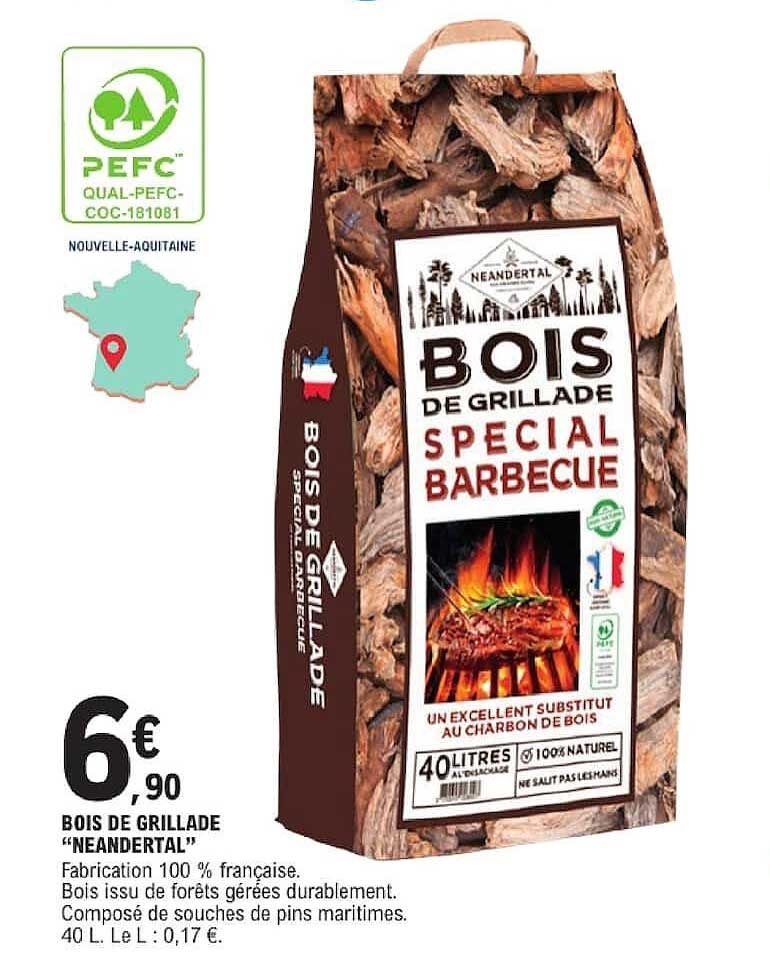 BOIS DE GRILLADE “NEANDERTAL”