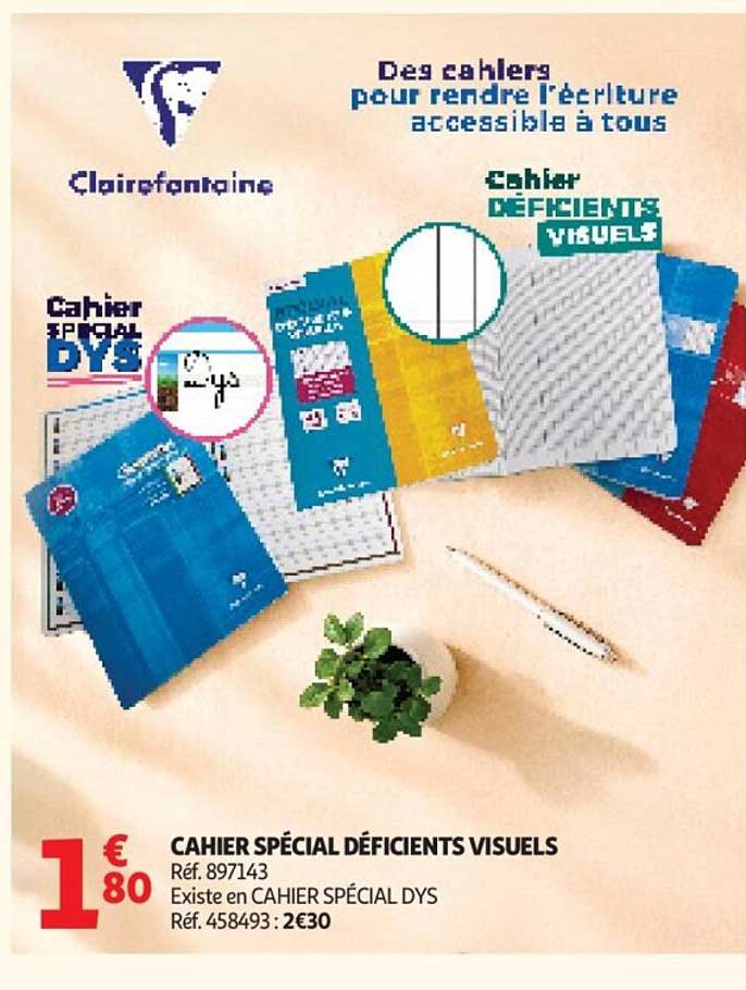 CAHIER SPÉCIAL DÉFICIENTS VISUELS