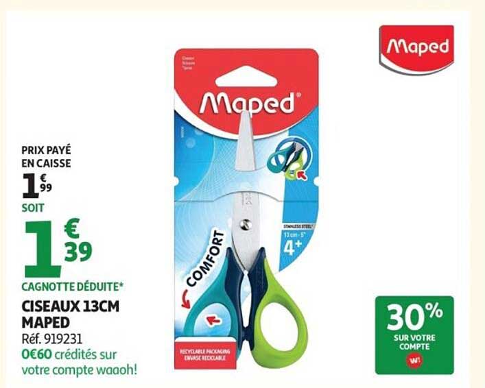 CISEAUX 13CM MAPED