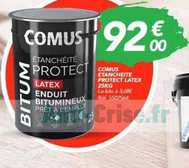COMUS ETANCHEITE PROTECT LATEX 25KG