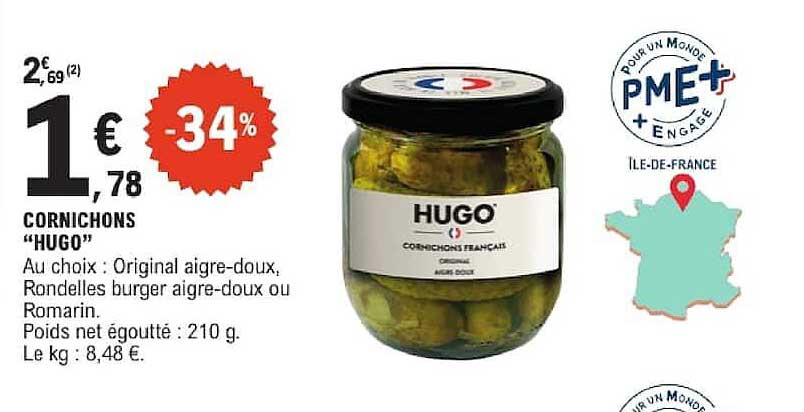 CORNICHONS “HUGO”
