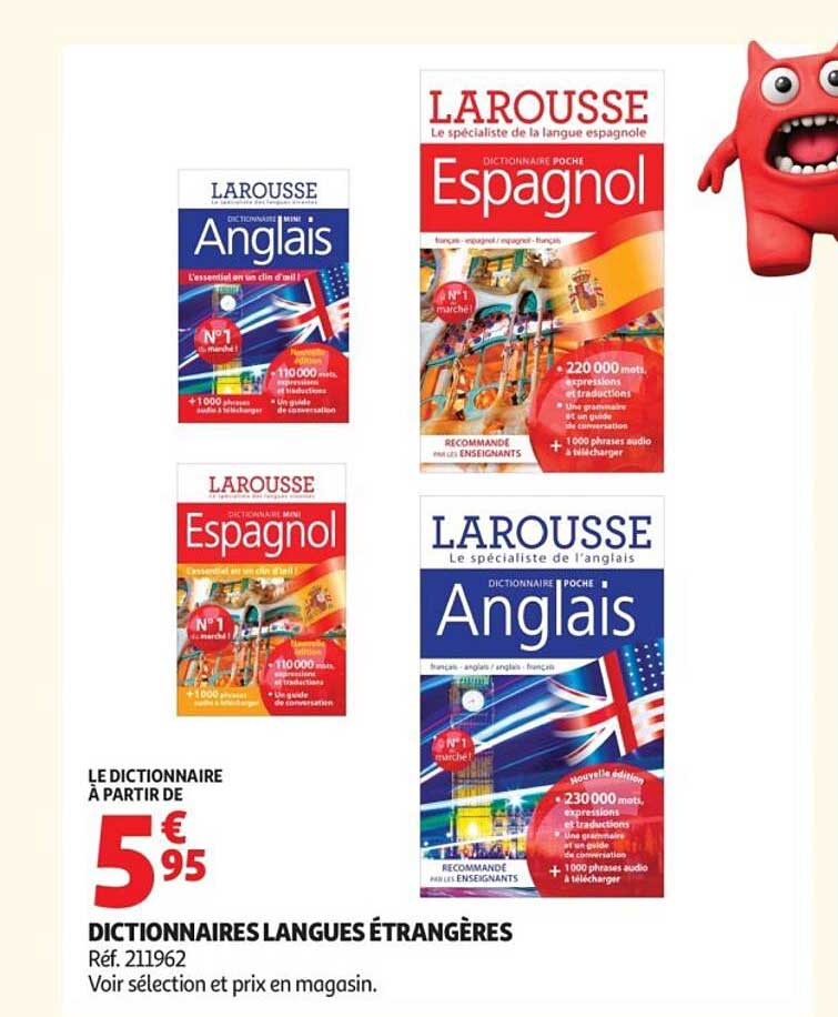 DICTIONNAIRES LANGUES ÉTRANGÈRES