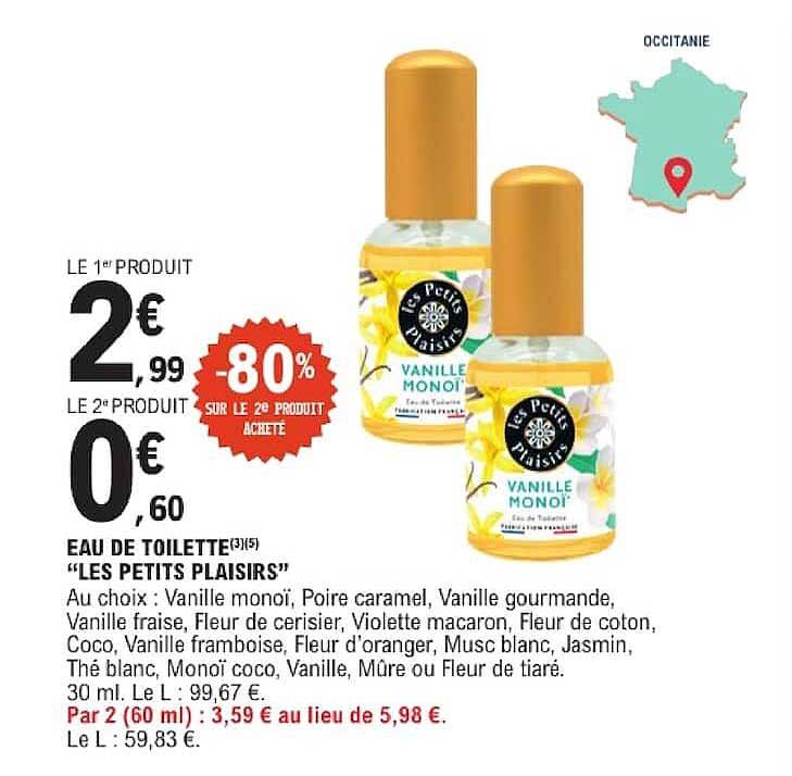 Eau de toilette "Les Petits Plaisirs"