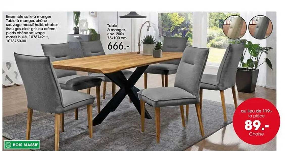 Ensemble salle à manger