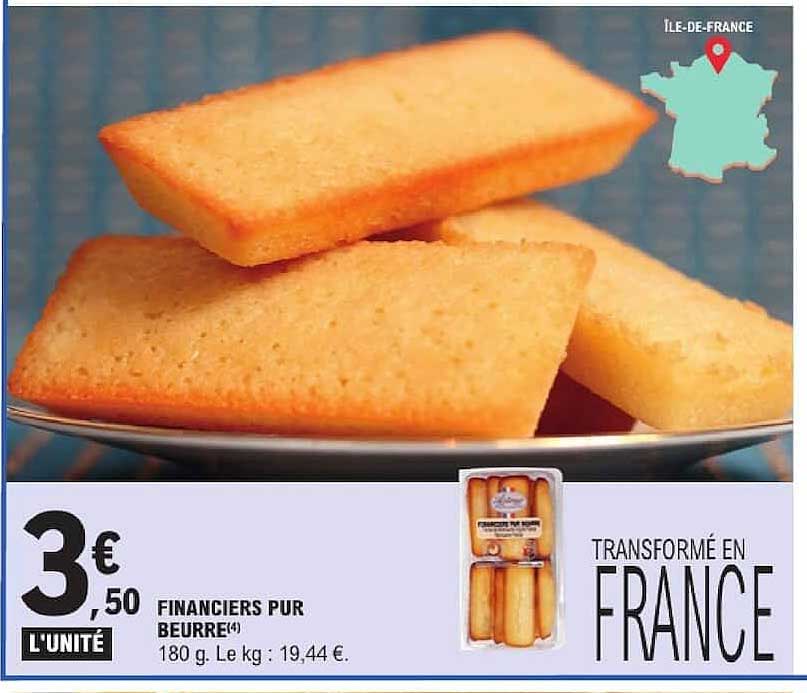 FINANCIERS PUR BEURRE