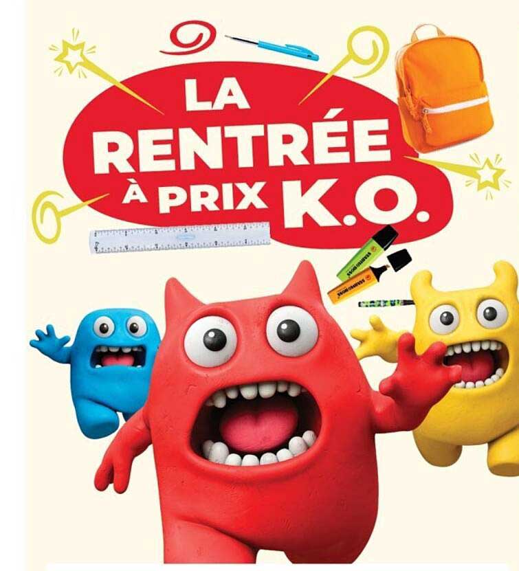 LA RENTRÉE À PRIX K.O.
