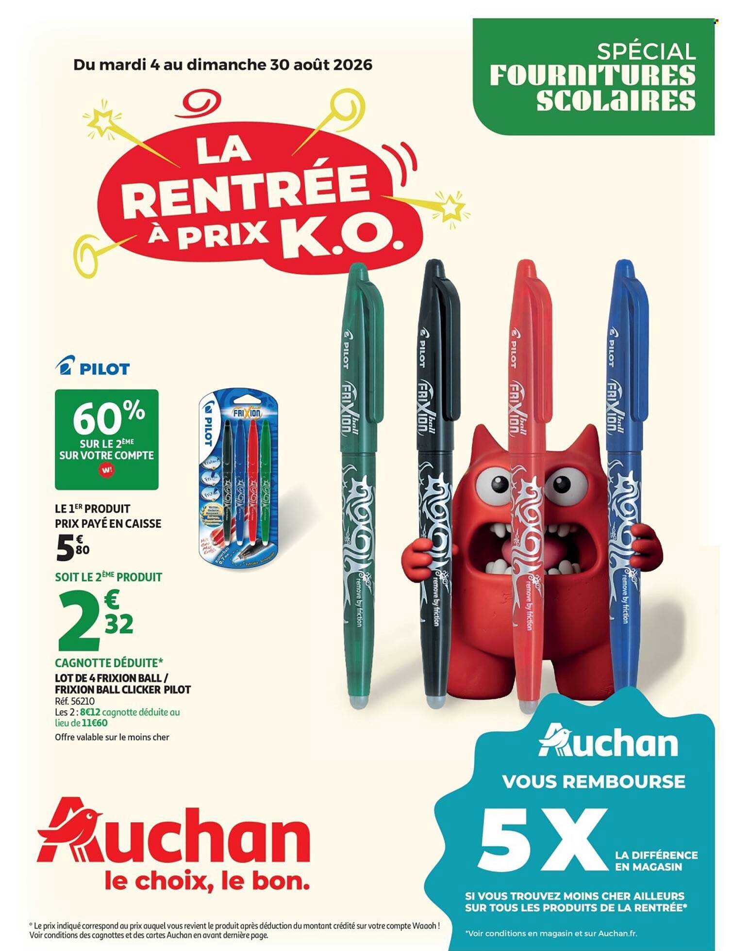 LA RENTRÉE À PRIX K.O.