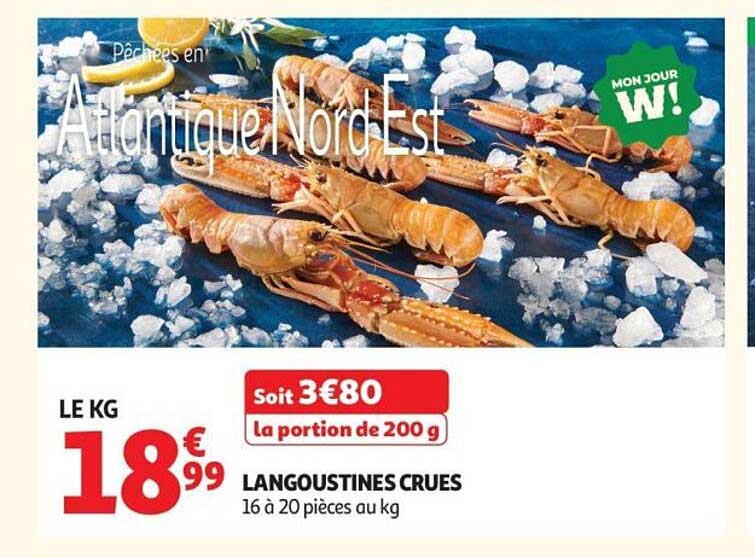 LANGOUSTINES CRUES