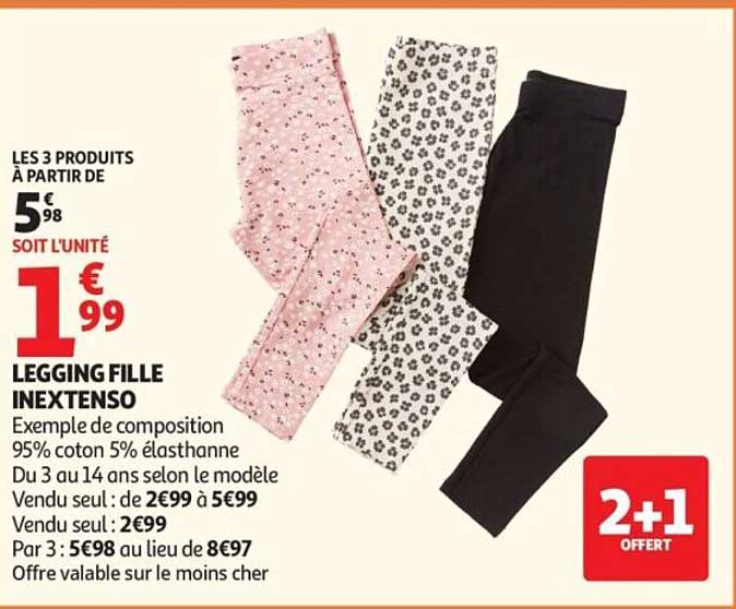 LEGGING FILLE INEXTENSO