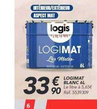 LOGIMAT BLANC 6L