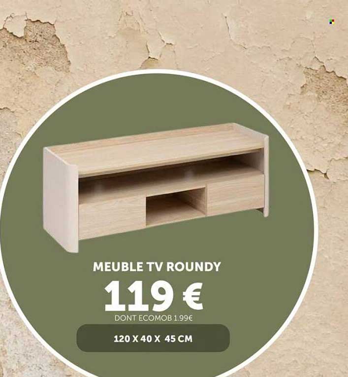 MEUBLE TV ROUNDY