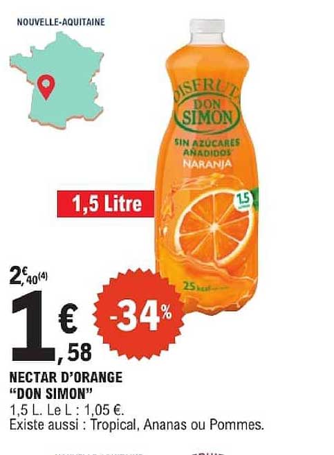 NECTAR D’ORANGE “DON SIMON”
