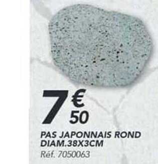 PAS JAPONNAIS ROND DIAM.38X3CM