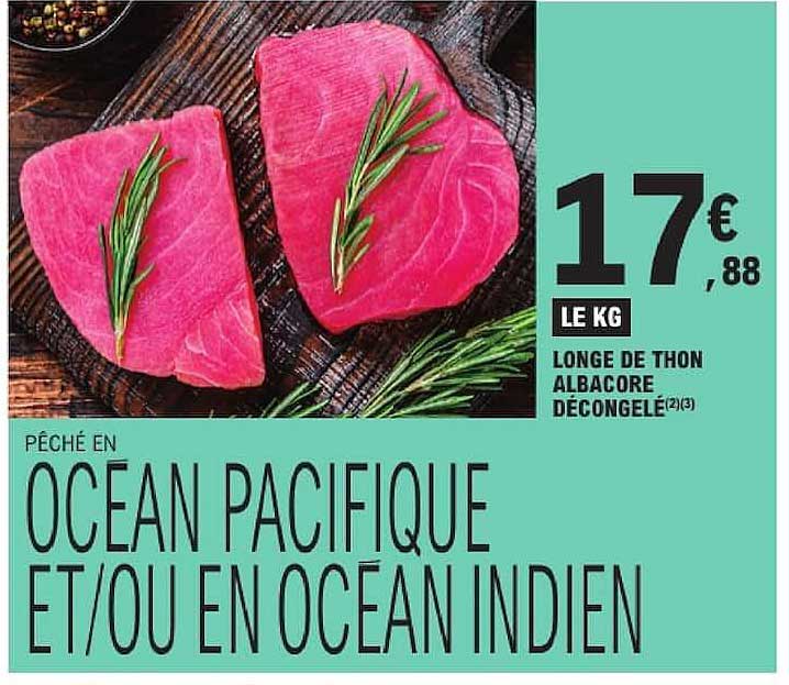 PÊCHÉ EN OCEAN PACIFIQUE ET/OU EN OCEAN INDIEN