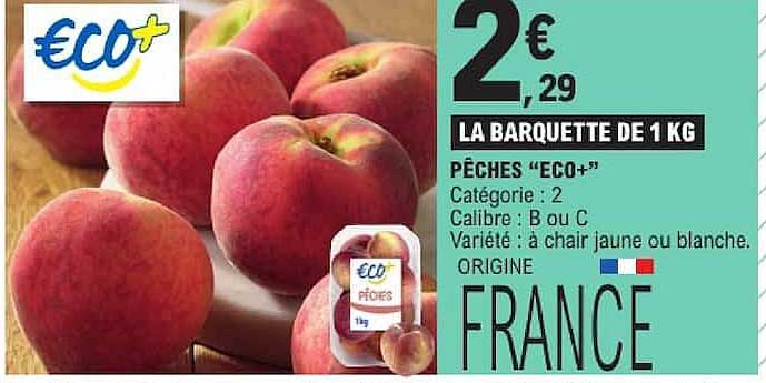 PÊCHES “ECO+”