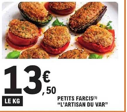 PETITS FARCIS "L’ARTISAN DU VAR"