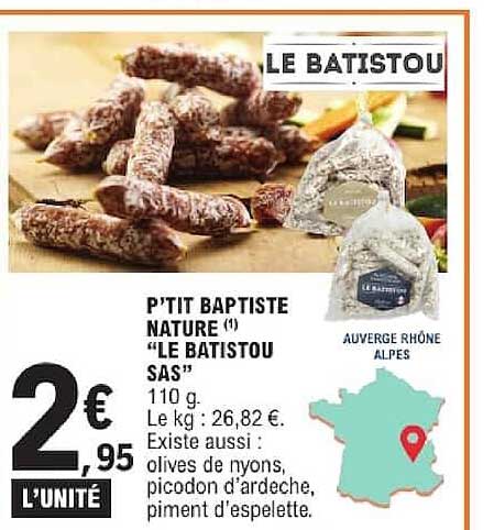 P'TIT BAPTISTE NATURE (1) "LE BATISTOU SAS"