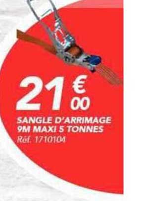 SANGLE D'ARRIMAGE 9M MAXI 5 TONNES Réf. 1710104