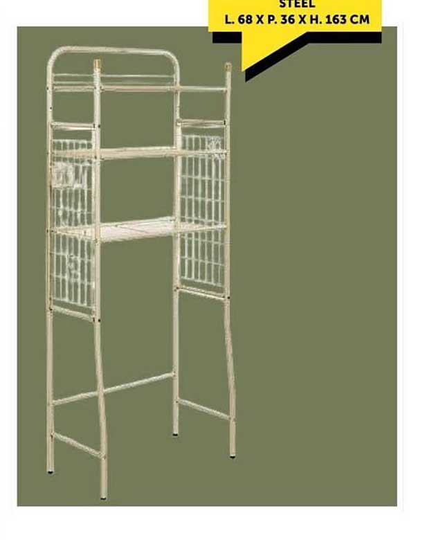 STEEL L. 68 X P. 36 X H. 163 CM