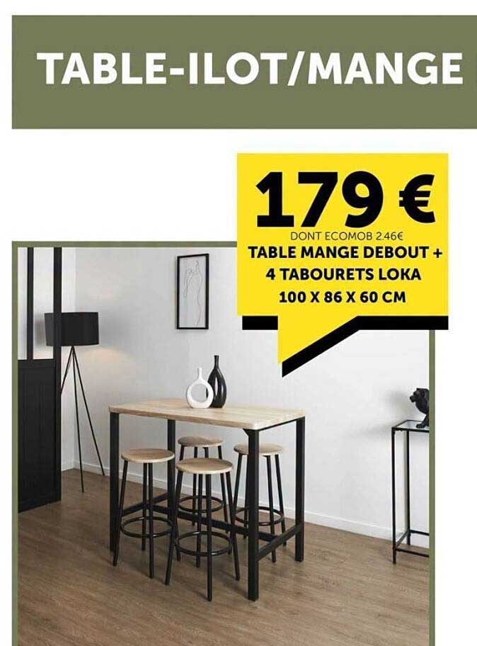 TABLE-ILOT/MANGE