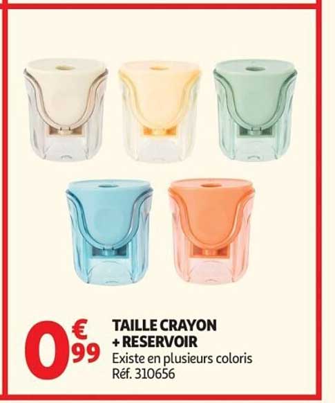 TAILLE CRAYON + RESERVOIR