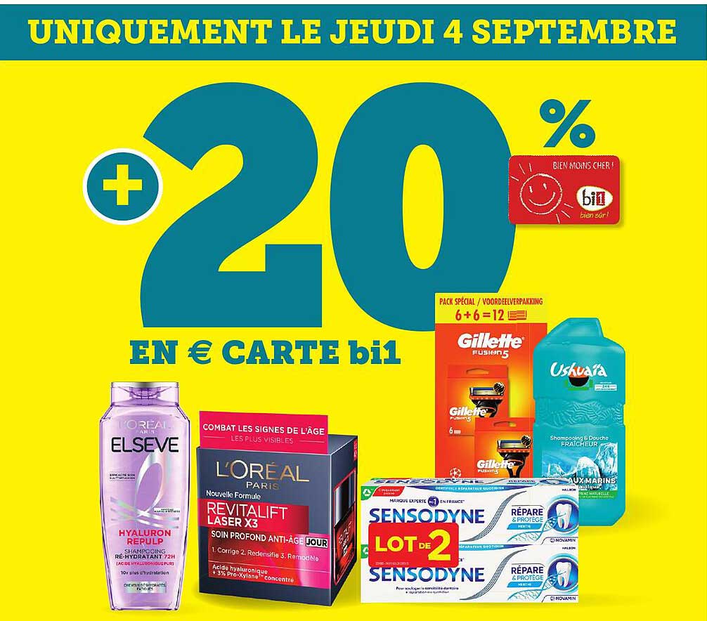 +20 % EN € CARTE bi1