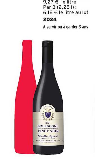 2024 Bourgogne Pinot Noir